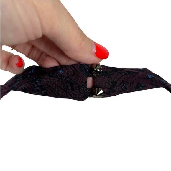 ASTR the Label Women's Long Sleeve Floral Chiffon Backless Dress Chiffon  Small - Picture 8 of 11